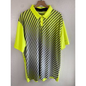 Nike Golf Tour Performance graphic striped polo shirt